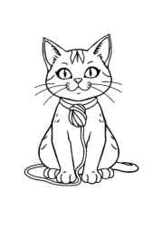 Cat Lira Coloring Book 15837E6C (12 Coloring Pages)