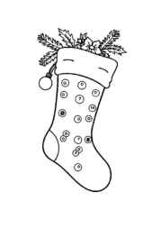 Christmas Coloring Book FAF3783A (12 Coloring Pages)