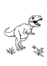 Dinosaurs Coloring Book 4E0E003F (12 Coloring Pages)