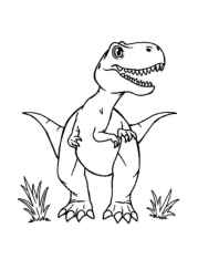 Dinosaurs Coloring Book AD6C743A (12 Coloring Pages)