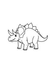 Dinosaurs Coloring Book C48DEB5C (12 Coloring Pages)