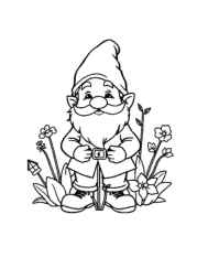 Dwarfs Coloring Book 094E4343 (12 Coloring Pages)