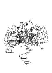 Dwarfs Coloring Book 8F6A95FB (12 Coloring Pages)