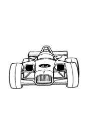 Formula Cars Coloring Book F79F868B (12 Coloring Pages)