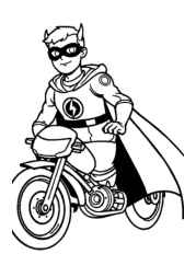 Heroes Coloring Book 283E53C0 (12 Coloring Pages)