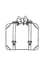 Holiday Coloring Book F514346B (12 Coloring Pages)