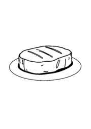 Meats Coloring Book 7E6643FE (12 Coloring Pages)