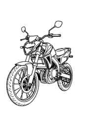 Motorcycles Coloring Book 12084569 (12 Coloring Pages)