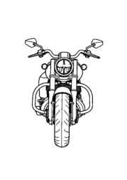 Motorcycles Coloring Book F6E3A871 (12 Coloring Pages)