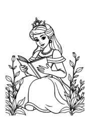 Princess Maja Coloring Book E7C52DE4 (12 Coloring Pages)