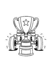 Racing Coloring Book 8E907BCC (12 Coloring Pages)