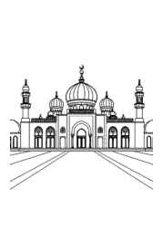 Ramadan Evenings Coloring Book 374A5FDD (12 Coloring Pages)
