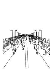 Running Coloring Book 398CBF59 (12 Coloring Pages)