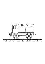 Trains Coloring Book E3C45FD2 (12 Coloring Pages)