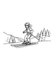 Winter Coloring Book 701F9E7C (12 Coloring Pages)