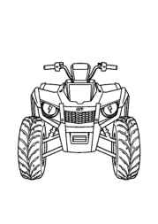 ATVs and Quads Coloring Book 272233BB (12 Coloring Pages)