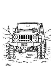 ATVs and Quads Coloring Book 272233BB (12 Coloring Pages)
