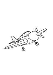 Airplanes Coloring Book 253CA28D (12 Coloring Pages)