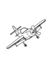 Airplanes Coloring Book 253CA28D (12 Coloring Pages)