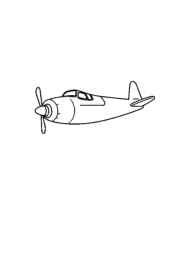 Airplanes Coloring Book 5F1E7D76 (12 Coloring Pages)