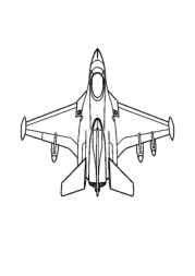 Airplanes Coloring Book 5F1E7D76 (12 Coloring Pages)