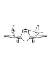 Airplanes Coloring Book DBB845C4 (12 Coloring Pages)