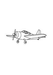 Airplanes Coloring Book DBB845C4 (12 Coloring Pages)