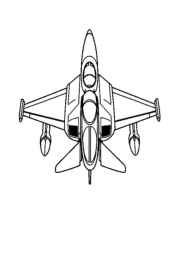 Airplanes Coloring Book DBB845C4 (12 Coloring Pages)