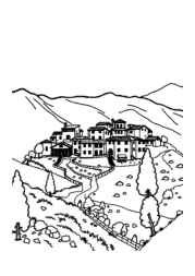 Albanian Culture Coloring Book 05C1B10B (12 Coloring Pages)