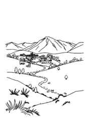 Albanian Culture Coloring Book 05C1B10B (12 Coloring Pages)