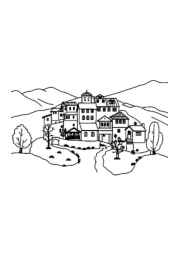 Albanian Culture Coloring Book B2AB09F7 (12 Coloring Pages)