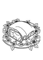 Albanian Food Coloring Book 6F54D04A (12 Coloring Pages)