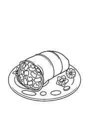 Albanian Food Coloring Book E9EB49BA (12 Coloring Pages)