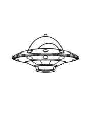 Aliens Coloring Book D452E340 (12 Coloring Pages)