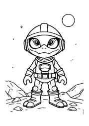 Aliens Coloring Book D452E340 (12 Coloring Pages)