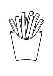 American Food Coloring Book 7137D6A8 (12 Coloring Pages)