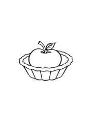 American Food Coloring Book A911BE94 (12 Coloring Pages)