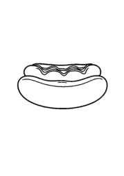 American Food Coloring Book A911BE94 (12 Coloring Pages)