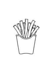 American Food Coloring Book A911BE94 (12 Coloring Pages)