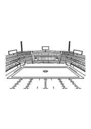 American Football Coloring Book F7DC7D07 (12 Coloring Pages)