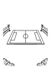 American Football Coloring Book F7DC7D07 (12 Coloring Pages)