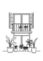 Apartments Coloring Book 666EB952 (12 Coloring Pages)