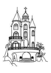 Apartments Coloring Book 9FE90862 (12 Coloring Pages)