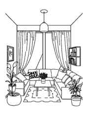 Apartments Coloring Book 9FE90862 (12 Coloring Pages)