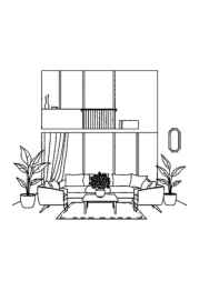 Apartments Coloring Book 9FE90862 (12 Coloring Pages)
