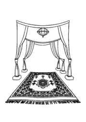 Arabian Culture Coloring Book B75E54E4 (12 Coloring Pages)