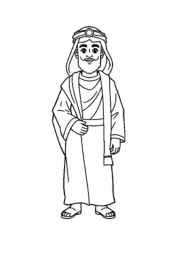 Arabian Culture Coloring Book B75E54E4 (12 Coloring Pages)