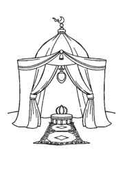 Arabian Culture Coloring Book B75E54E4 (12 Coloring Pages)