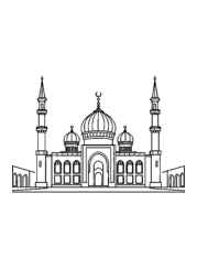 Arabian Culture Coloring Book B75E54E4 (12 Coloring Pages)