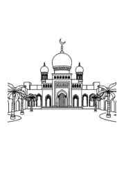 Arabian Culture Coloring Book DDA2BC6B (12 Coloring Pages)